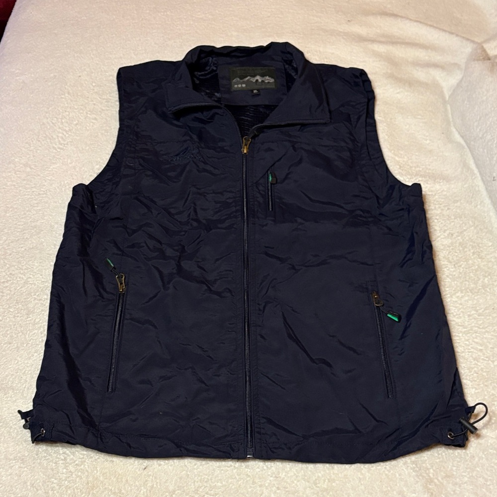 Men's Dark Blue Outdoor Vest